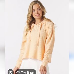 Glyder Valley Hoodie Orange Wine Size Medium New !!